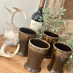 Sunset Hill Stoneware Mugs Set